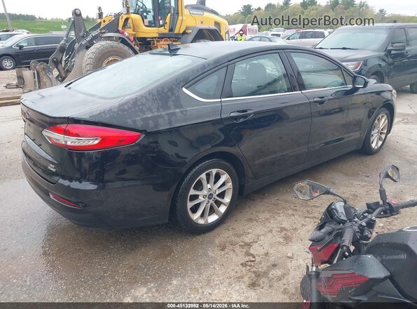 3FA6P0LU1LR196805 2020 FORD FUSION Black Tył prawy