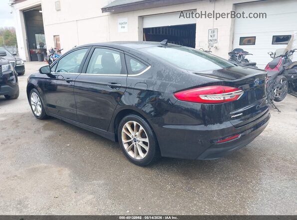 3FA6P0LU1LR196805 2020 FORD FUSION Black Tył lewy