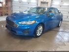 2020 Ford Fusion Hybrid Se Blue vin: 3FA6P0LU1LR200609