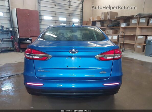 3FA6P0LU1LR200609 2020 FORD FUSION Blue 