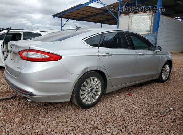 3FA6P0LU2GR115557 2016 FORD FUSION Silver Tył prawy