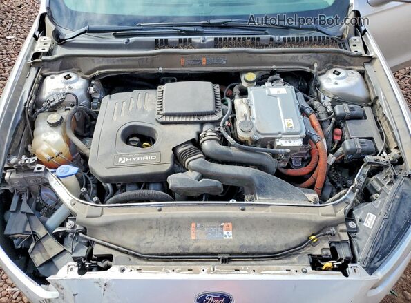 3FA6P0LU2GR115557 2016 FORD FUSION Silver Widok wnętrza z tyłu
