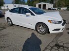 2018 Ford Fusion Se Hybrid Белый vin: 3FA6P0LU2JR221238