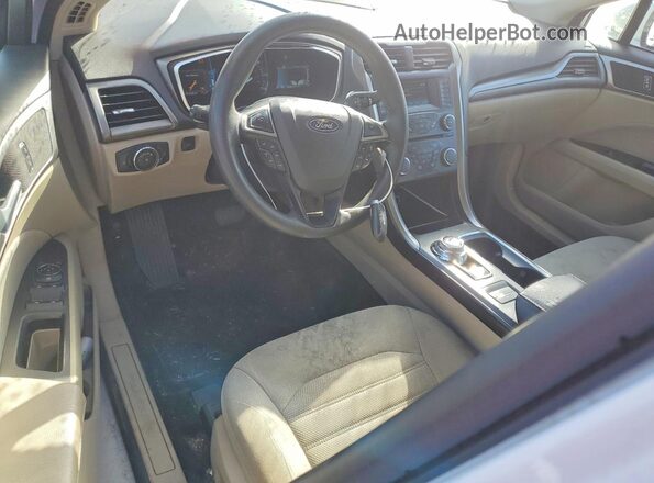 3FA6P0LU2JR221238 2018 FORD FUSION Белый Вид панели приборов