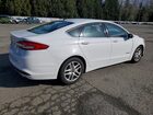2018 Ford Fusion Se Hybrid Белый vin: 3FA6P0LU2JR221238