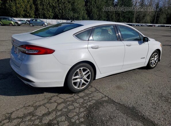 3FA6P0LU2JR221238 2018 FORD FUSION Белый Задняя правая четверть