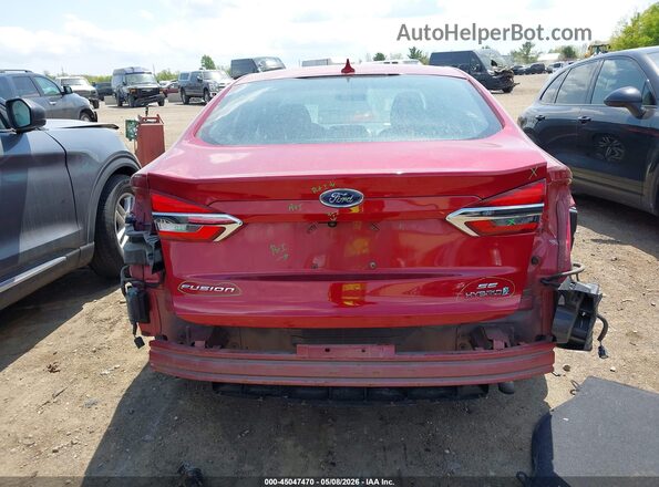 3FA6P0LU2KR131461 2019 FORD FUSION HYBRID Красный 
