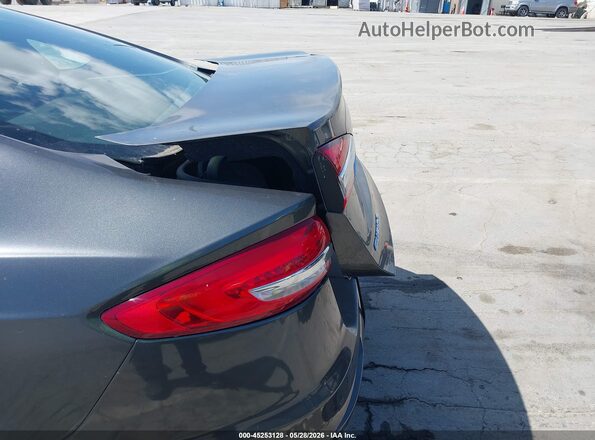 3FA6P0LU2KR261594 2019 FORD FUSION HYBRID Серый Вид спереди