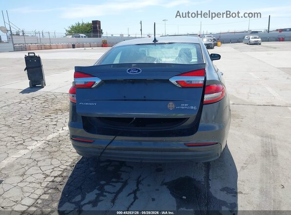 3FA6P0LU2KR261594 2019 FORD FUSION HYBRID Серый 