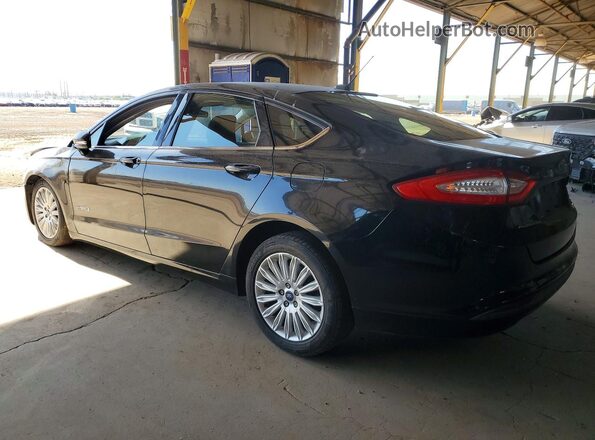 3FA6P0LU3GR359511 2016 FORD FUSION Black Trasero izquierdo