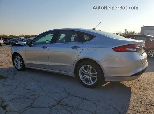3FA6P0LU3JR208658 2018 FORD FUSION Серебряный Задняя левая четверть
