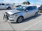 2018 Ford Fusion Hybrid Se Silver vin: 3FA6P0LU3JR269539