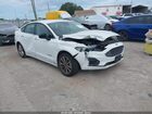 2019 Ford Fusion Hybrid Se White vin: 3FA6P0LU3KR120310