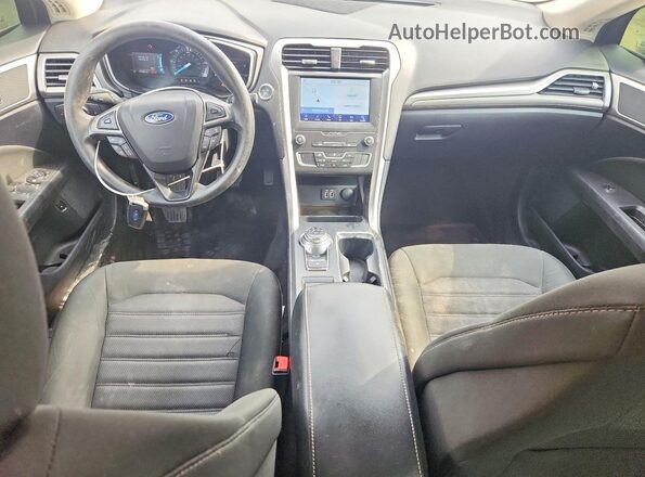 3FA6P0LU3LR163420 2020 FORD FUSION White Widok deski rozdzielczej
