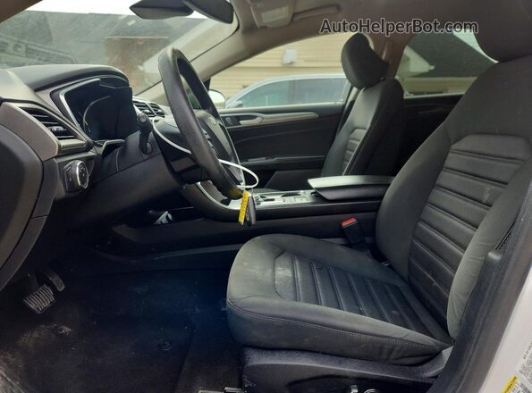 3FA6P0LU3LR163420 2020 FORD FUSION White Widok wnętrza z przodu