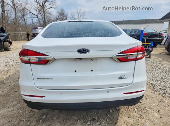 3FA6P0LU3LR163420 2020 FORD FUSION White Widok z tyłu