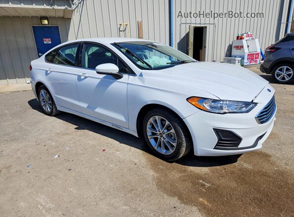 3FA6P0LU3LR203124 2020 FORD FUSION White Front right