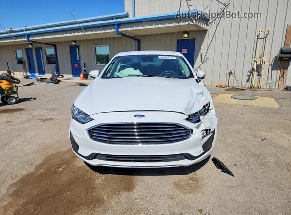 3FA6P0LU3LR203124 2020 FORD FUSION White Front view
