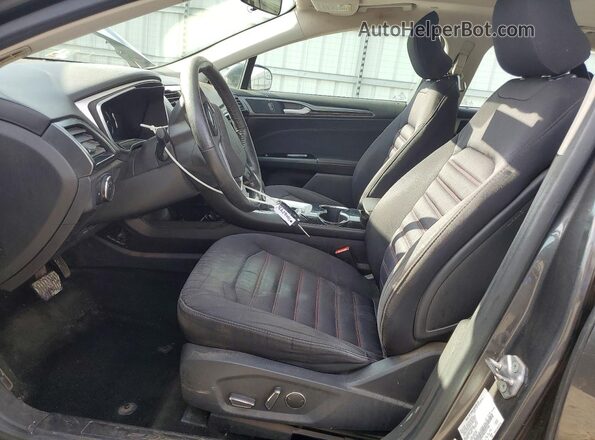 3FA6P0LU4GR351546 2016 FORD FUSION Серый Вид салона спереди