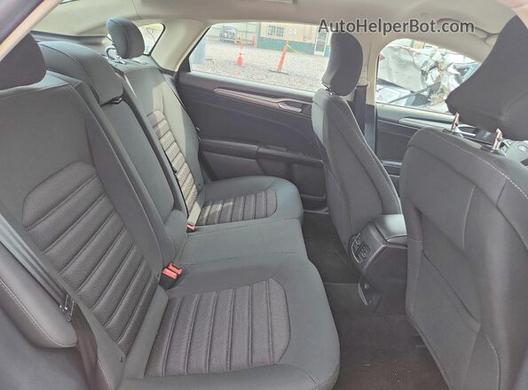 3FA6P0LU4JR160474 2018 FORD FUSION Белый Вид задних сидений