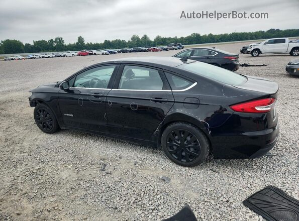 3FA6P0LU4KR240925 2019 FORD FUSION Черный Задняя левая четверть