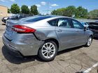 2020 Ford Fusion Se Silver vin: 3FA6P0LU4LR121306