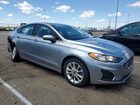 2020 Ford Fusion Se Silver vin: 3FA6P0LU4LR121306