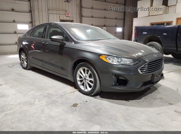3FA6P0LU4LR200507 2020 FORD FUSION Серый Передняя правая четверть