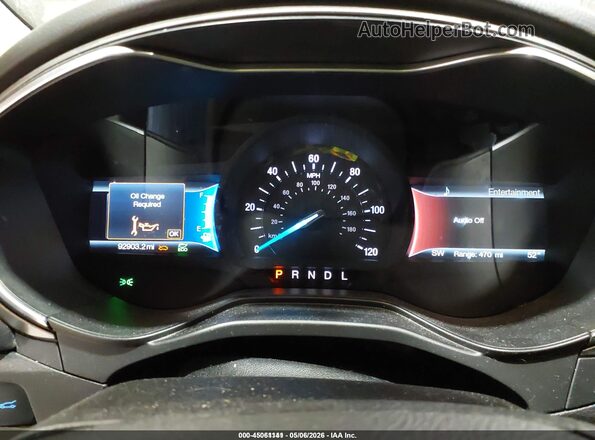 3FA6P0LU4LR200507 2020 FORD FUSION Серый Вид задних сидений