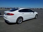 2017 Ford Fusion Se Hybrid White vin: 3FA6P0LU5HR314457