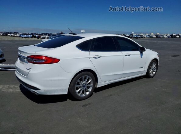 3FA6P0LU5HR314457 2017 FORD FUSION White უკანა მარჯვენა
