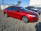 2017 Ford Fusion Se Hybrid Red vin: 3FA6P0LU5HR386176