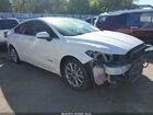2017 Ford Fusion Hybrid Se White vin: 3FA6P0LU5HR386260