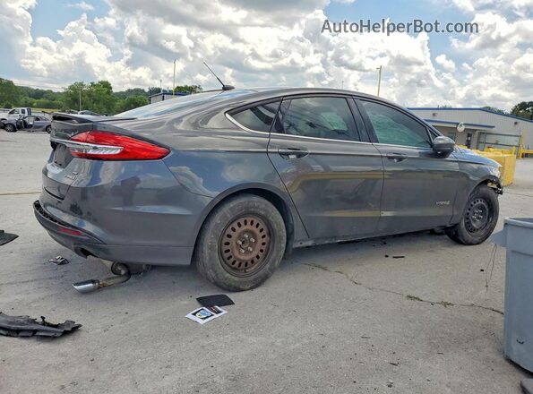 3FA6P0LU5JR231536 2018 FORD FUSION Серый Задняя правая четверть