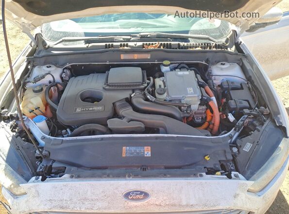 3FA6P0LU5JR265346 2018 FORD FUSION Белый Вид задней части салона