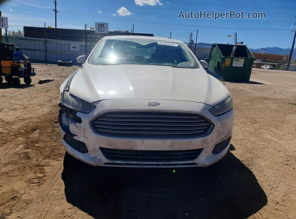 3FA6P0LU5JR265346 2018 FORD FUSION Белый Вид спереди