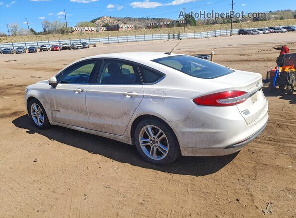 3FA6P0LU5JR265346 2018 FORD FUSION Белый Задняя левая четверть