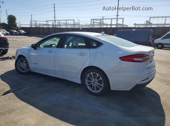 3FA6P0LU5KR175261 2019 FORD FUSION Белый Задняя левая четверть