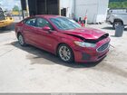 2019 Ford Fusion Hybrid Se Red vin: 3FA6P0LU5KR262870