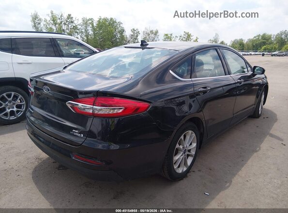 3FA6P0LU5LR156078 2020 FORD FUSION Black Trasero derecho