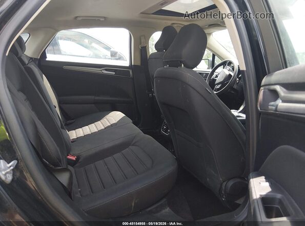 3FA6P0LU5LR156078 2020 FORD FUSION Black Vista de la etiqueta del VIN