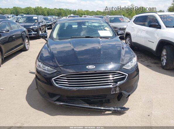 3FA6P0LU5LR156078 2020 FORD FUSION Black Vista del cuadro de instrumentos