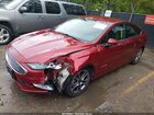 2017 Ford Fusion Hybrid Se Red vin: 3FA6P0LU6HR165170