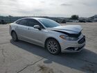 2017 Ford Fusion Se Hybrid Silver vin: 3FA6P0LU6HR295305