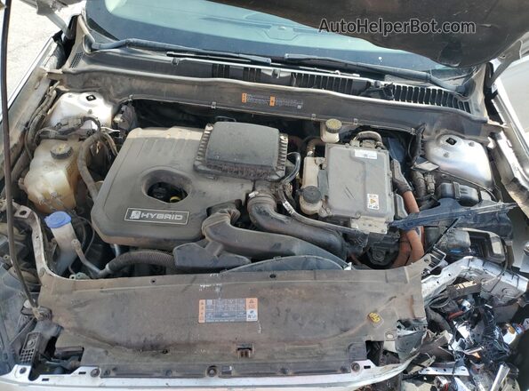 3FA6P0LU6HR295305 2017 FORD FUSION Silver Widok wnętrza z tyłu