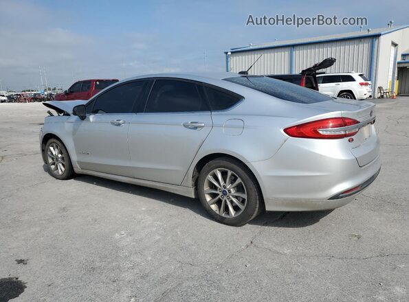 3FA6P0LU6HR295305 2017 FORD FUSION Silver Tył lewy