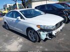 2016 Ford Fusion Hybrid Se White vin: 3FA6P0LU7GR173146