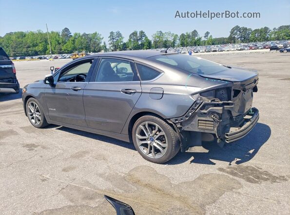 3FA6P0LU7HR391623 2017 FORD FUSION Серый Задняя левая четверть
