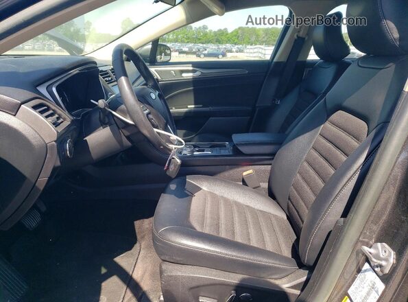 3FA6P0LU7HR391623 2017 FORD FUSION Серый Вид салона спереди