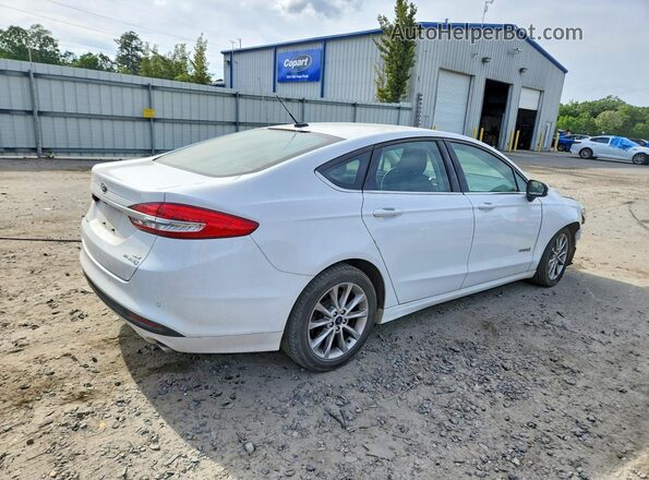 3FA6P0LU7HR400210 2017 FORD FUSION Белый Задняя правая четверть